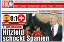 Ir a Fotogaleria &nbsp;As&iacute; se vio la derrota de Espa&ntilde;a en la prensa mundial