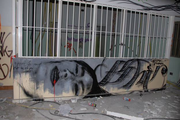 Ir a Fotogaleria &nbsp;Arte urbano y huellas del pasado en la c&aacute;rcel de Carabanchel