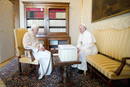 Ir a Fotogaleria &nbsp;Primer encuentro entre el papa Francisco y Benedicto XVI