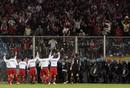 Ir a Fotogaleria &nbsp;Ultras serbios siembran el caos en G&eacute;nova
