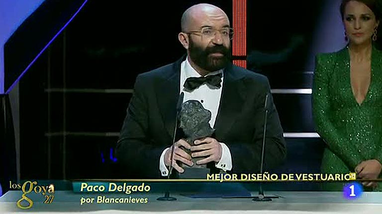 Paco Delgado, Goya al Mejor Diseño de Vestuario por 'Blancanieves'