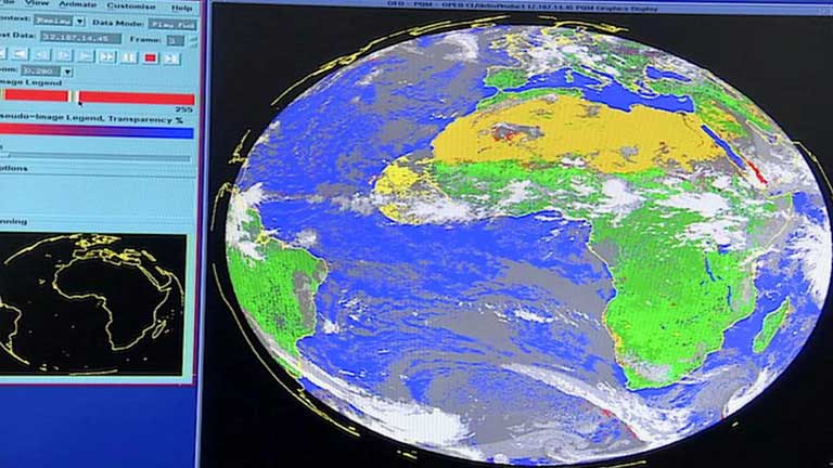 Lanzamiento del tercer satélite Meteosat de 2º generación